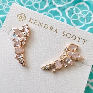 Rose Gold Ear Climbers